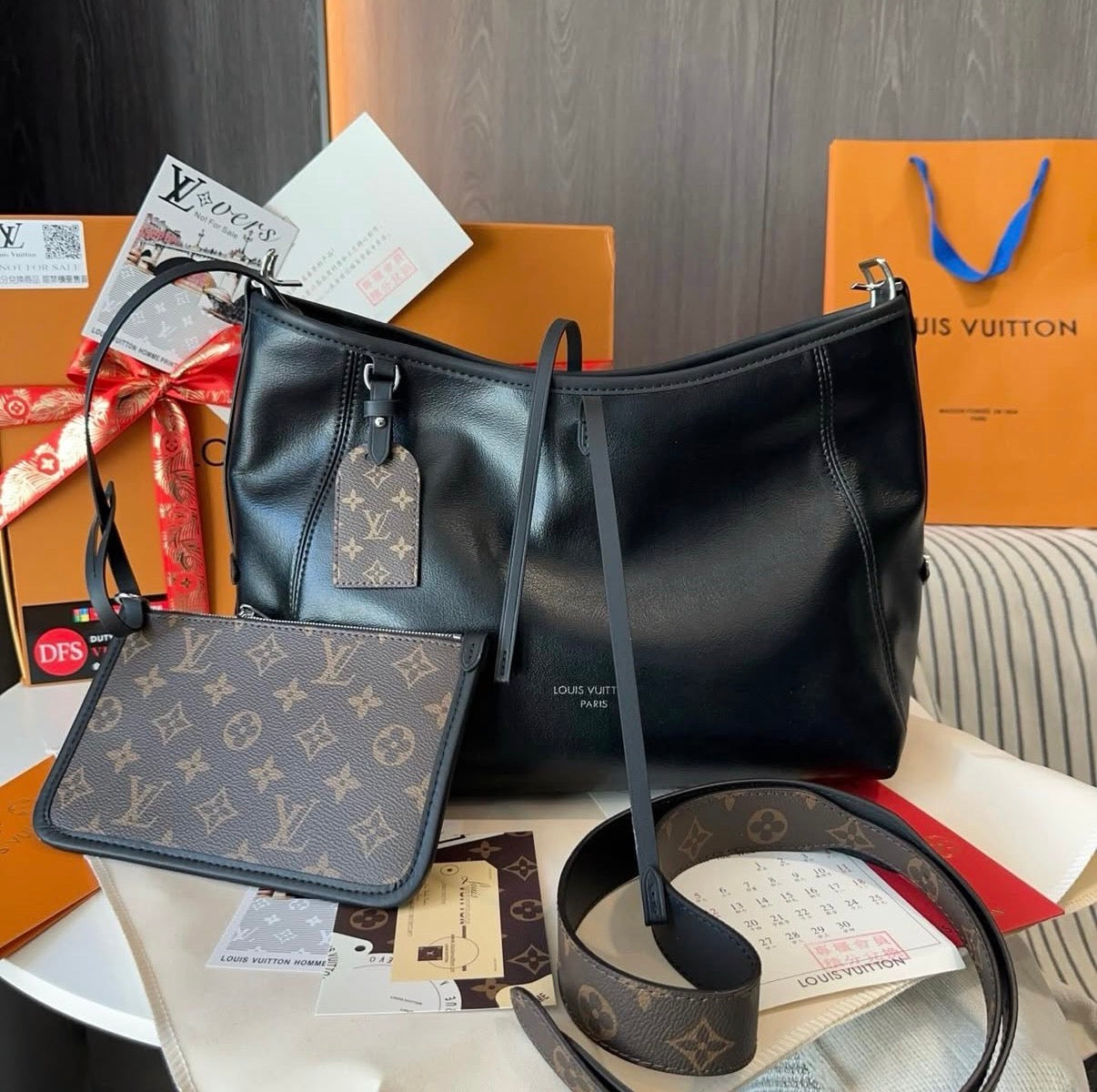 Louis Vuitton Multi-Pocket Utility Shoulder Bag