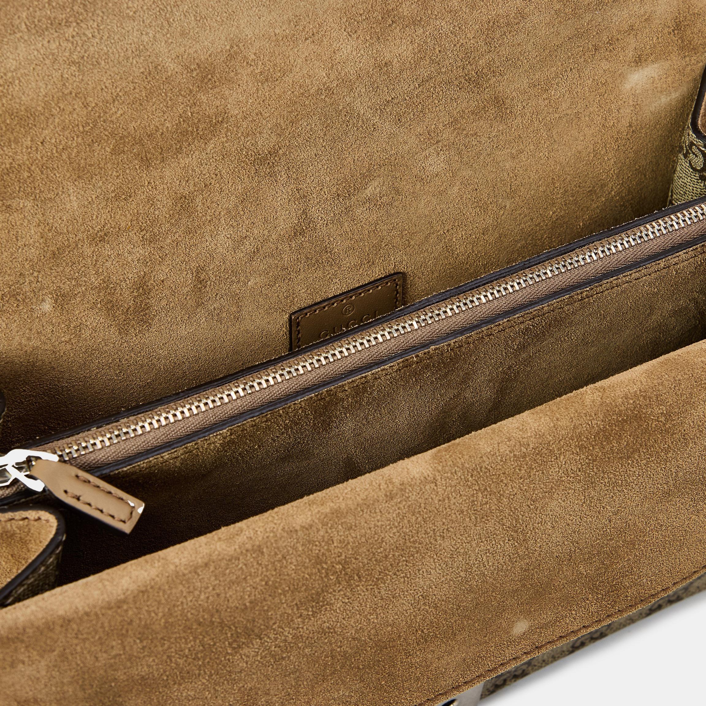 Gucci Dionysus GG Supreme Shoulder Bag – Double Face