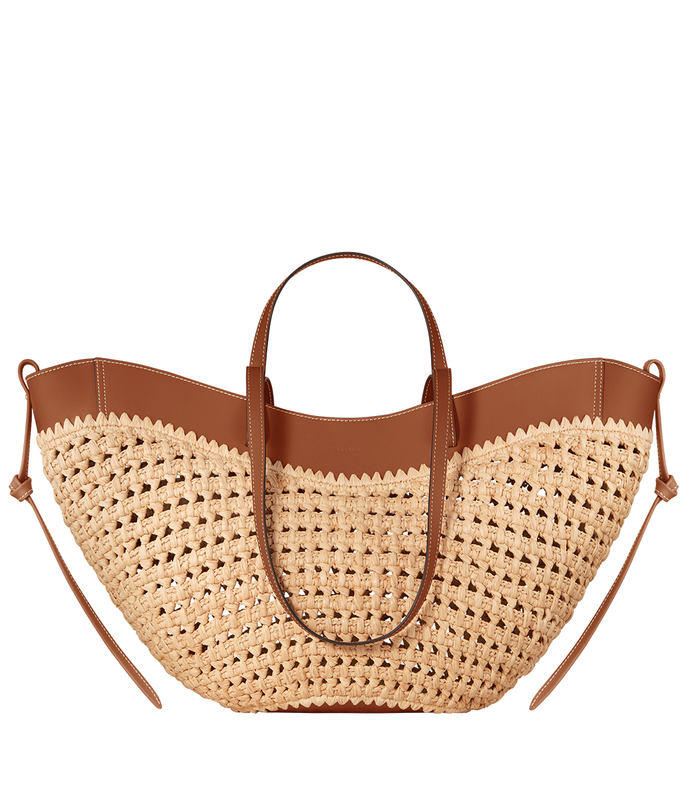 Polène Cyme Big Raffia Bag
