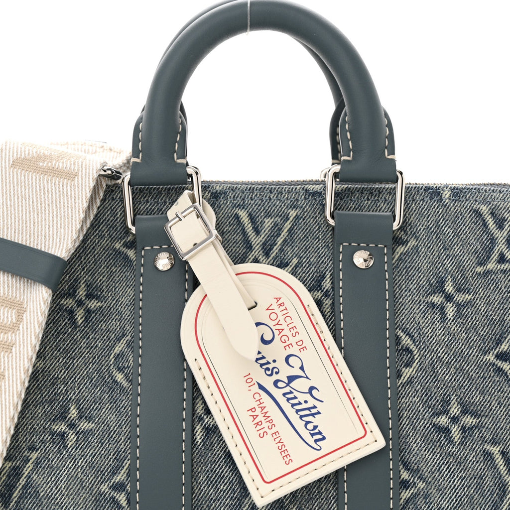 Louis Vuitton Speedy Bandoulière Denim 25