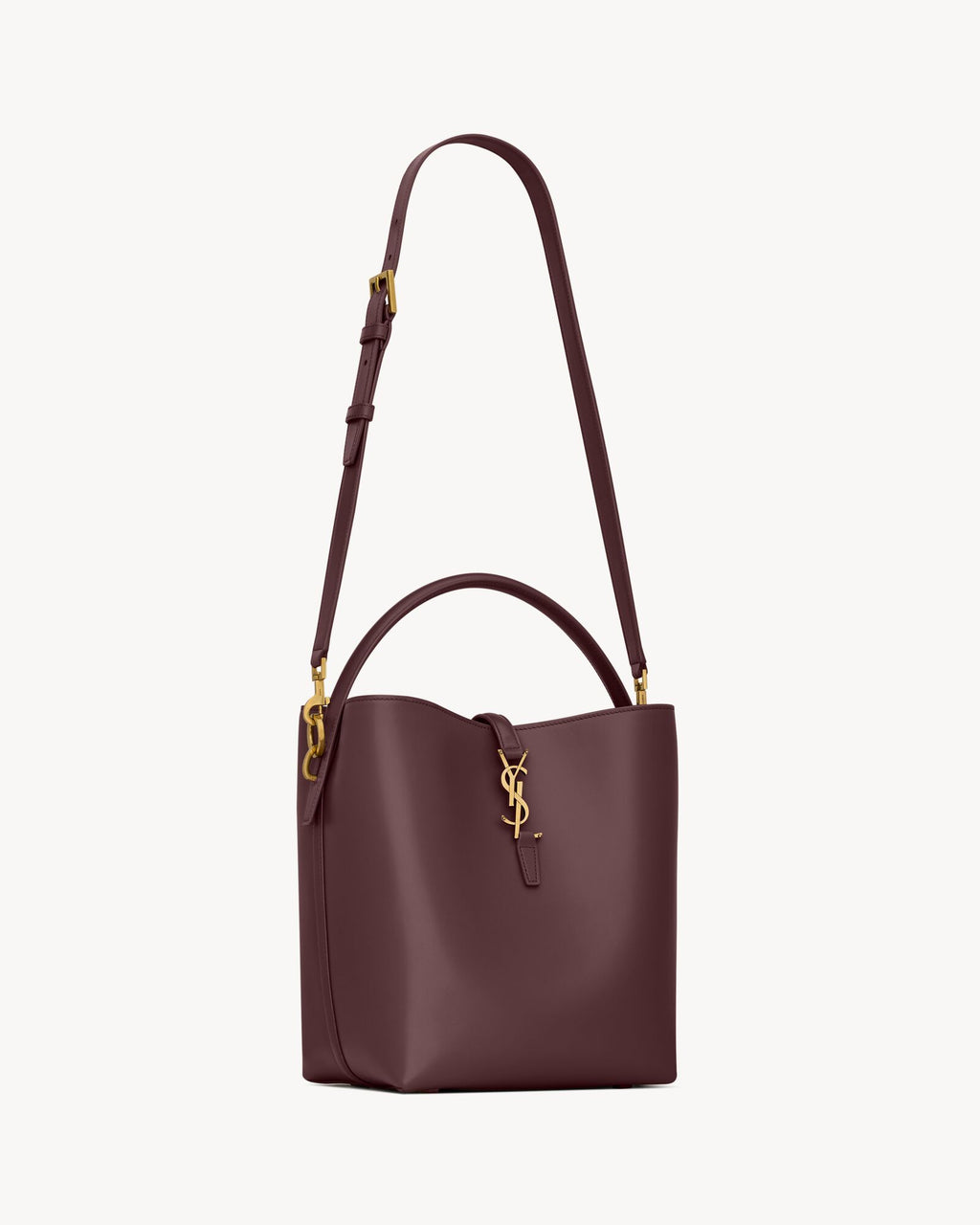Saint Laurent Le 37 Leather Bucket Bag