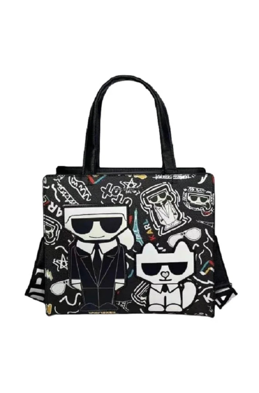 Karl Lagerfeld Canvas Tote Bag