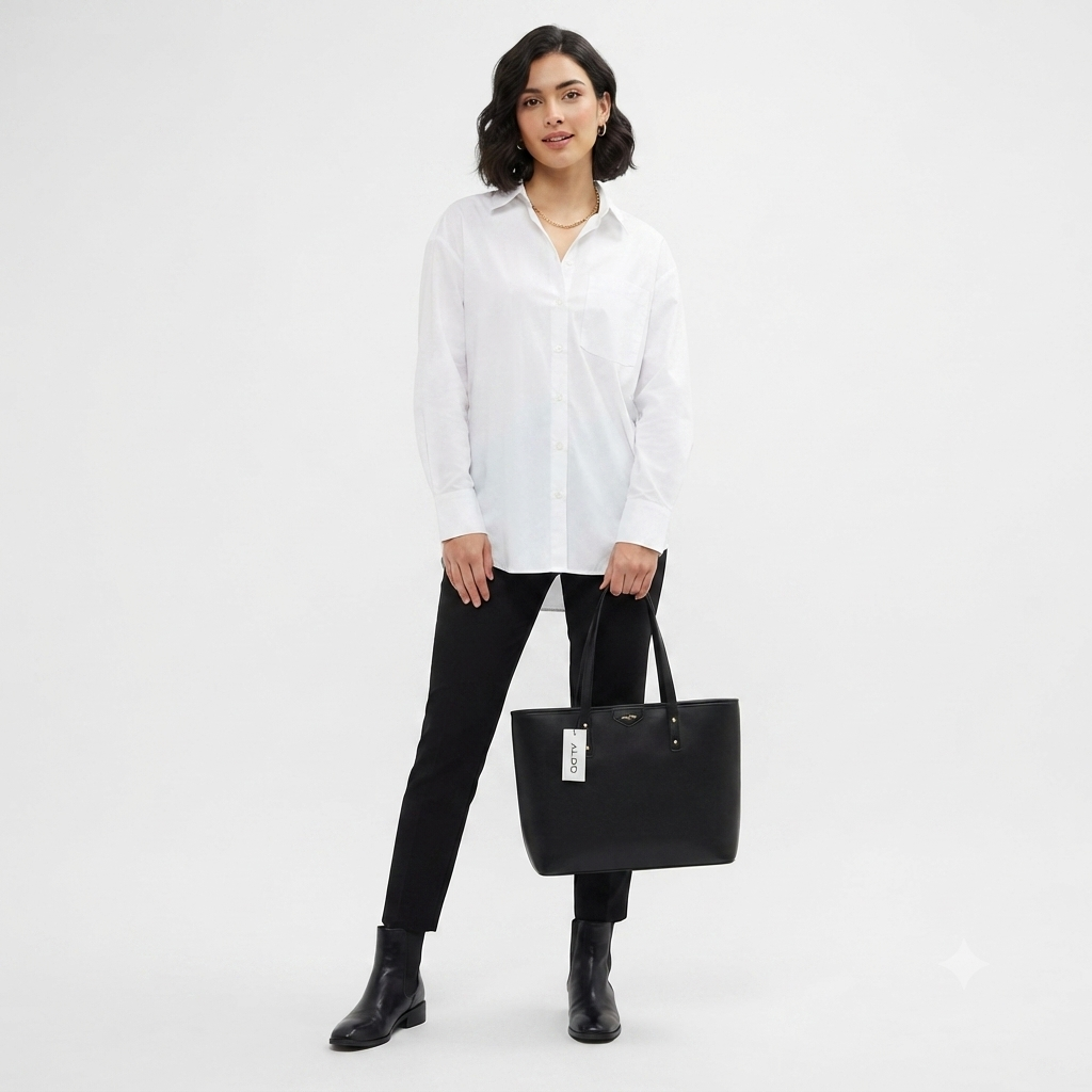 ALDO Nautical Stripe Tote Bag