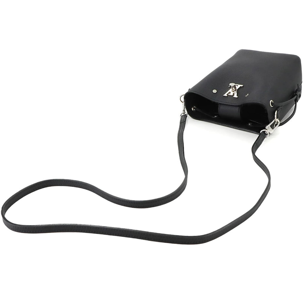 Louis Vuitton Calfskin Nano Lockme Bucket Bag
