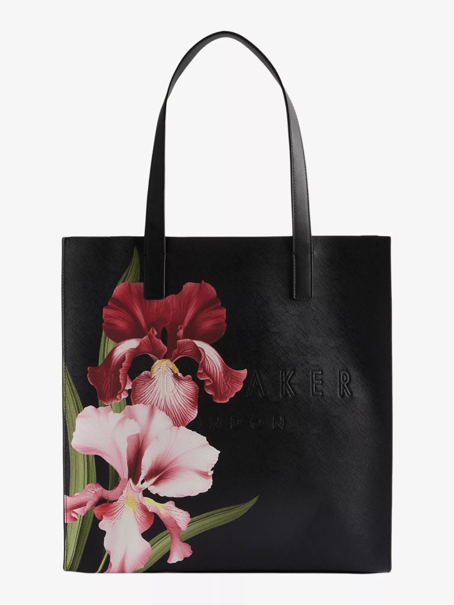 TED BAKER Botanin Icon floral-print woven tote bag