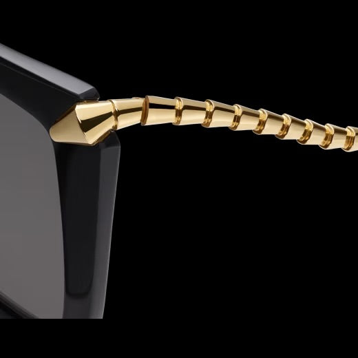 Bvlgari Serpenti Geometric Butterfly Sunglasses