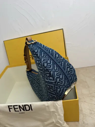 Fendi Denim Baguette