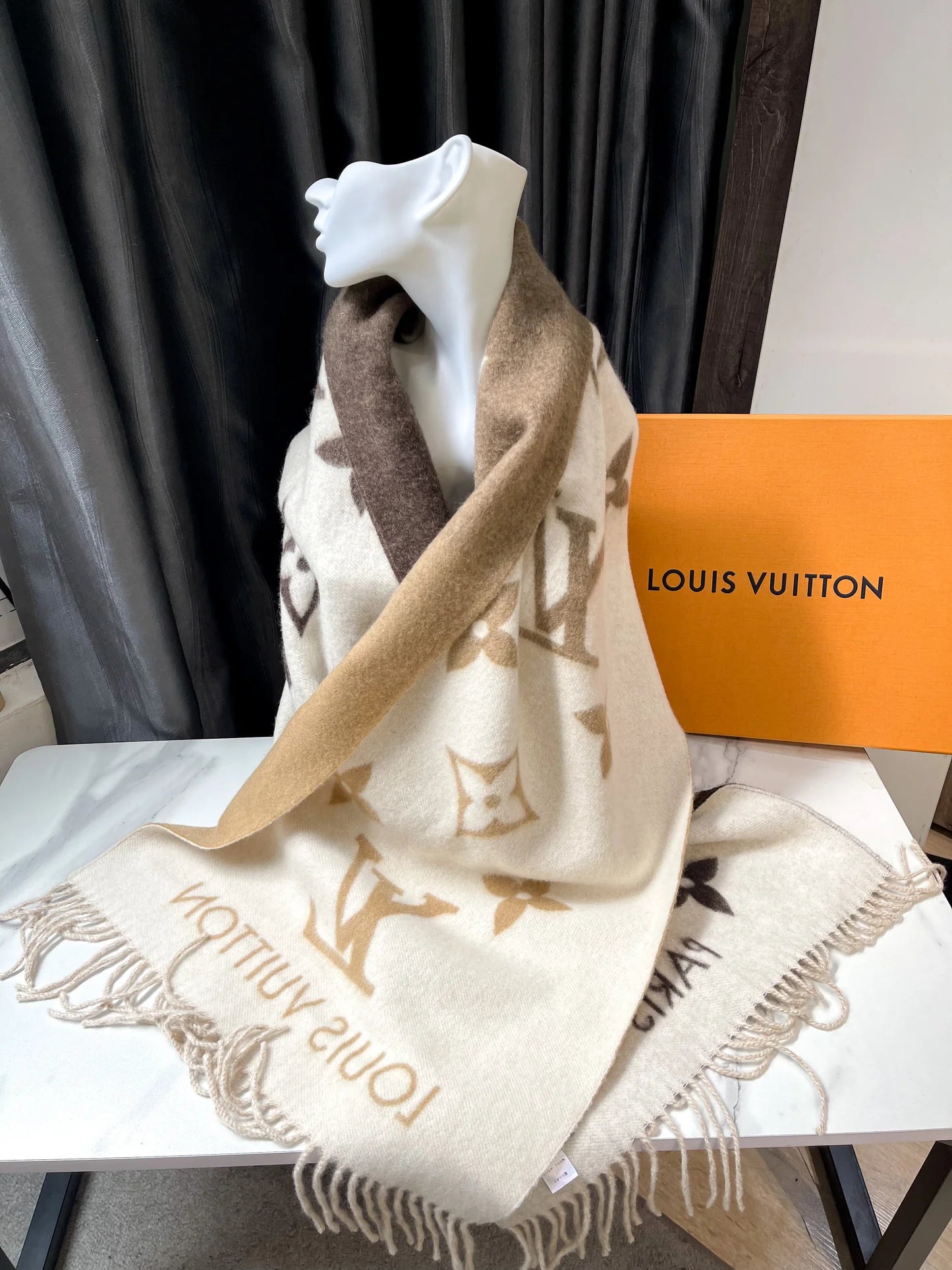 Louis Vuitton Double-Face Monogram Shawl