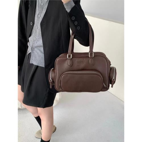 Miu Miu Velvety Leather Utility Bag