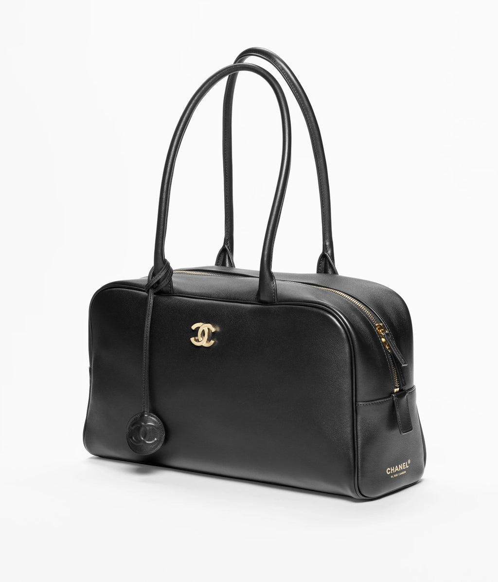 Chanel Bowling Shoulder Bag with Clochette Charm
