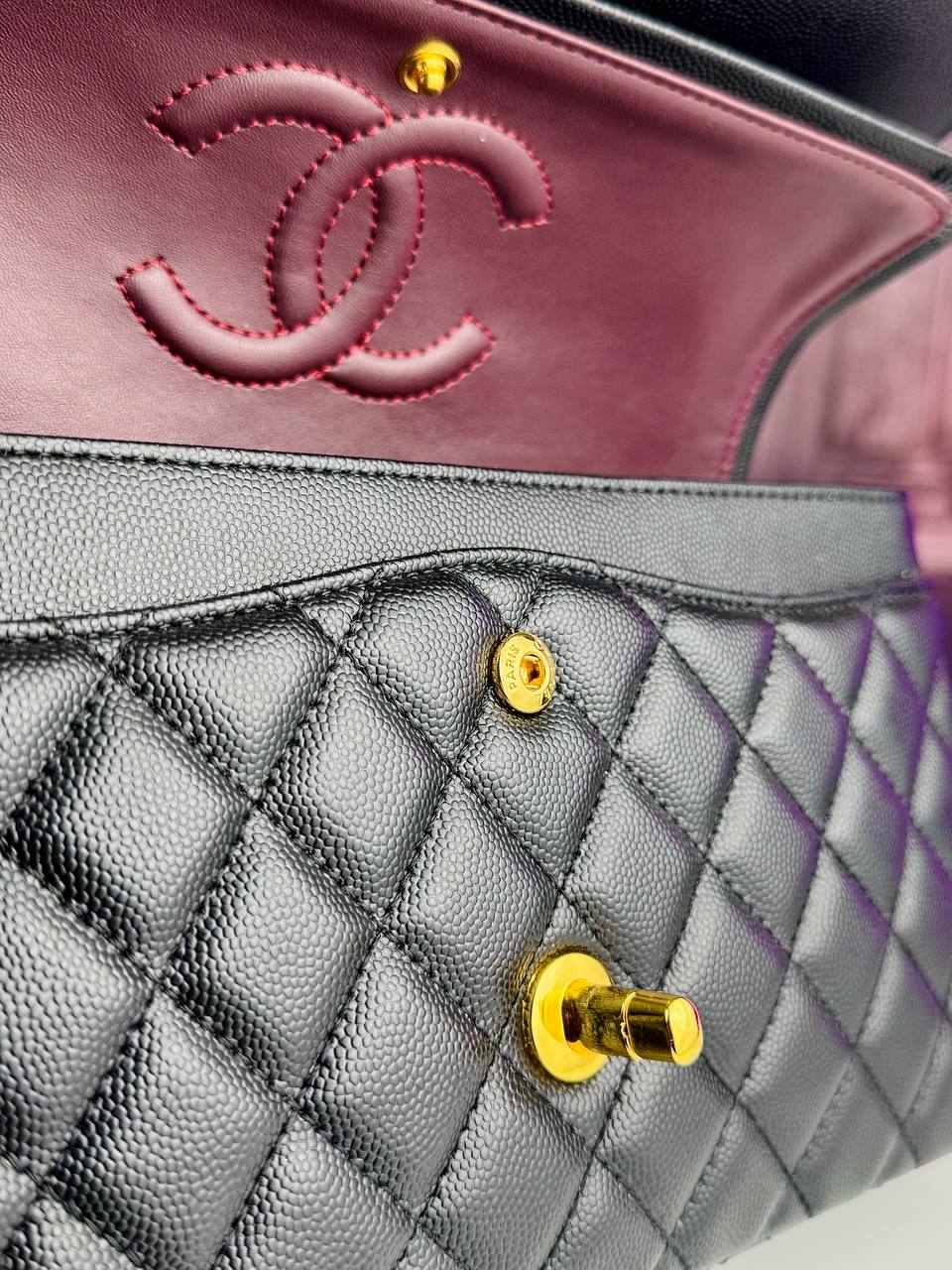 Chanel Classic Flap Bag – Medium Caviar