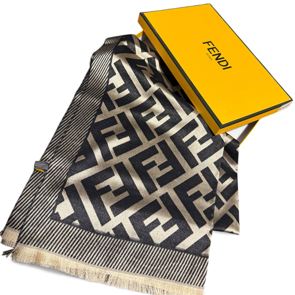 Fendi FF Monogram Lightweight Scarf