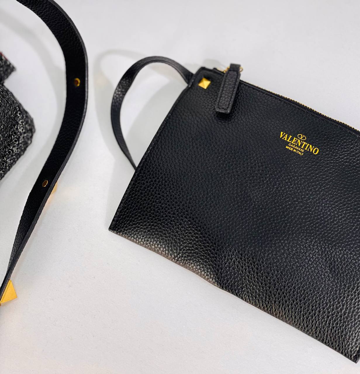 Medium Straw Tote Valentino Bag