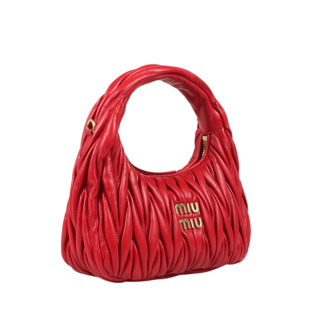 Miu Miu Matelassé Hobo Bag