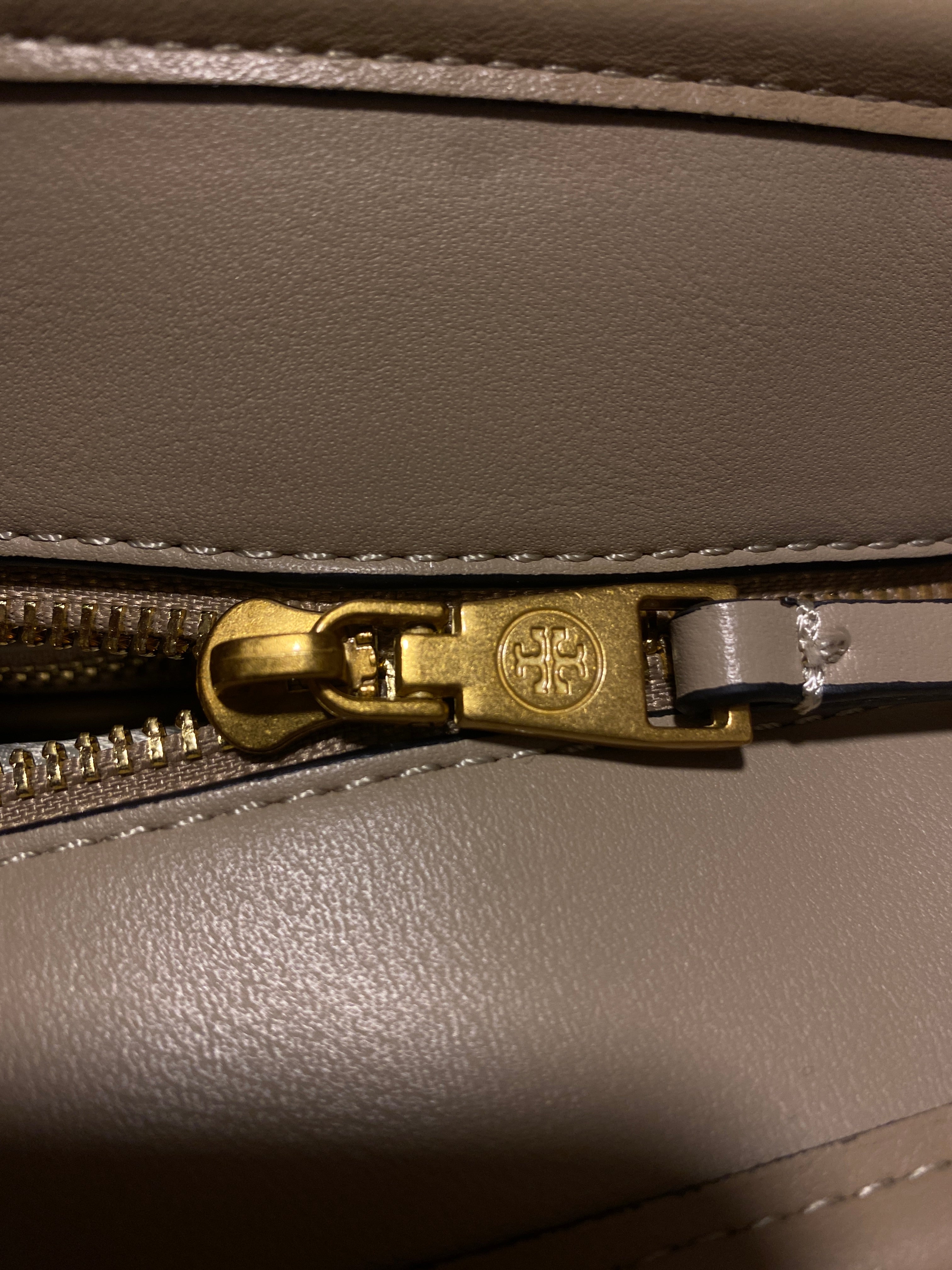 Tory Burch T Monogram Zip Tote