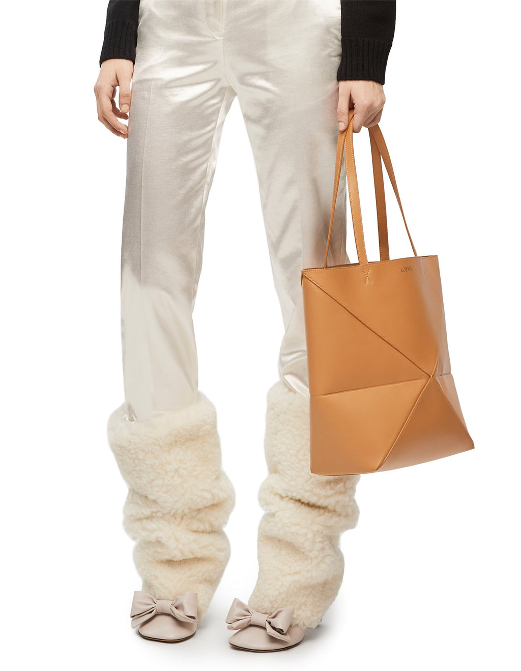 Loewe Puzzle Fold Medium Tote Bag – Smooth Leather