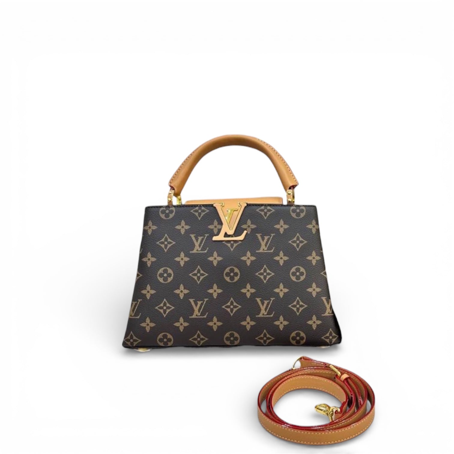 Louis Vuitton Monogram LV Top Handle Bag