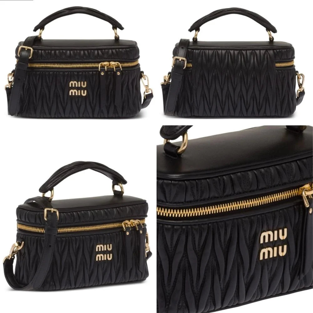 Miu Miu Matelassé Vanity Bag