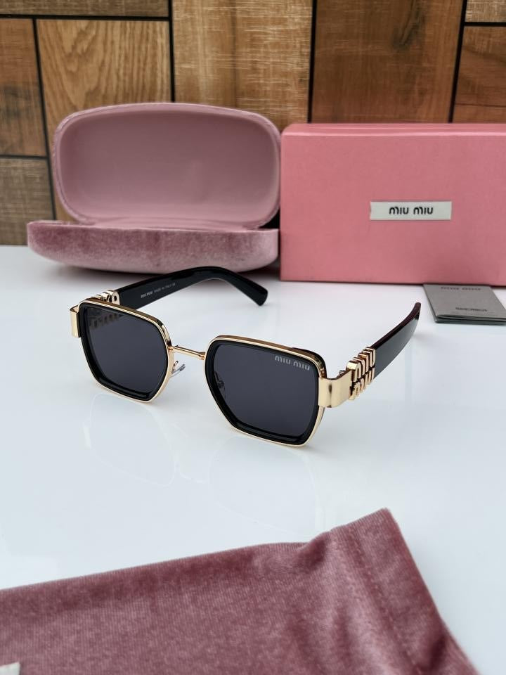 Miu Miu Glimmer Square Sunglasses