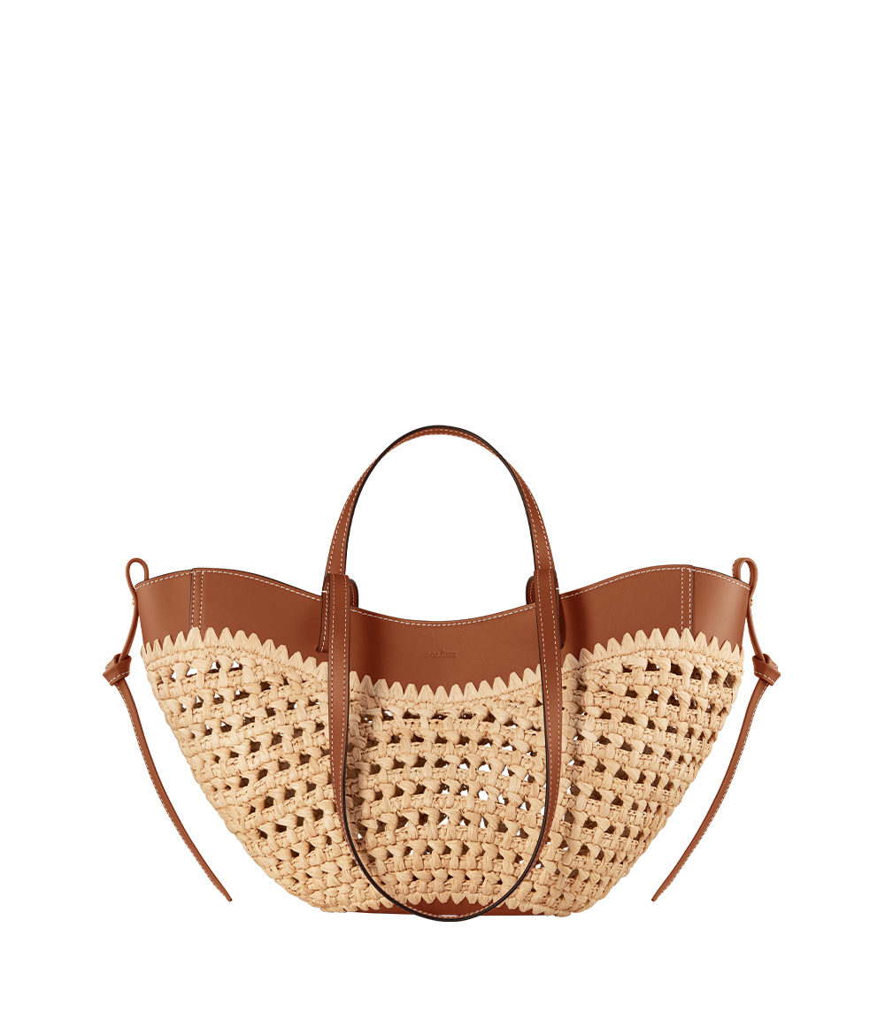 Polène Cyme Small Raffia Bag