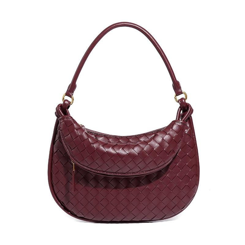 Bottega Veneta Woven Half-Moon Bag