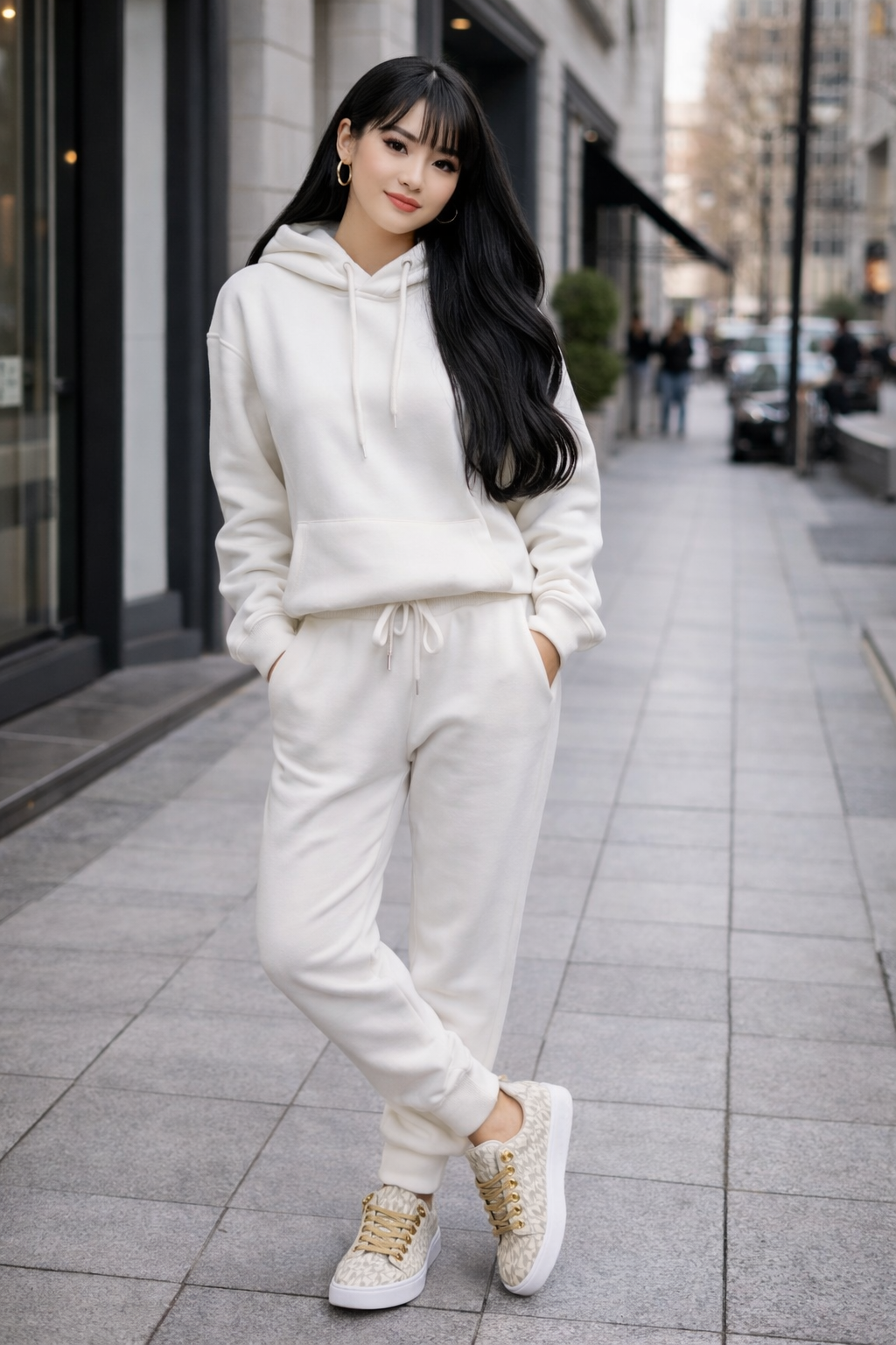 Michael Kors Monogram Low-Top Sneakers