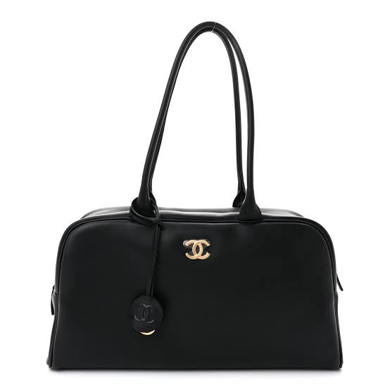 Chanel Bowling Shoulder Bag with Clochette Charm