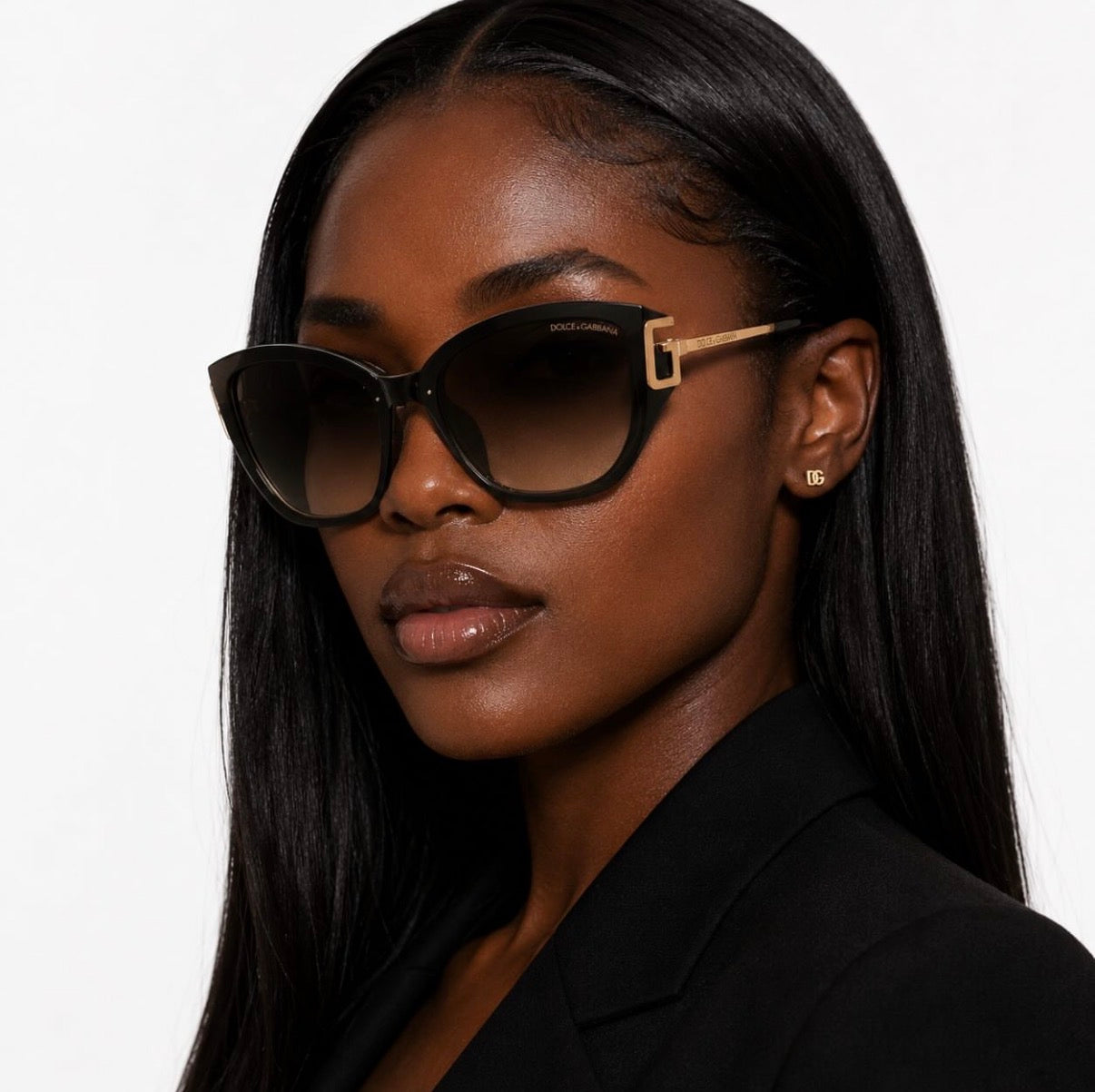 Dolce & Gabbana Logo-Hardware Sunglasses