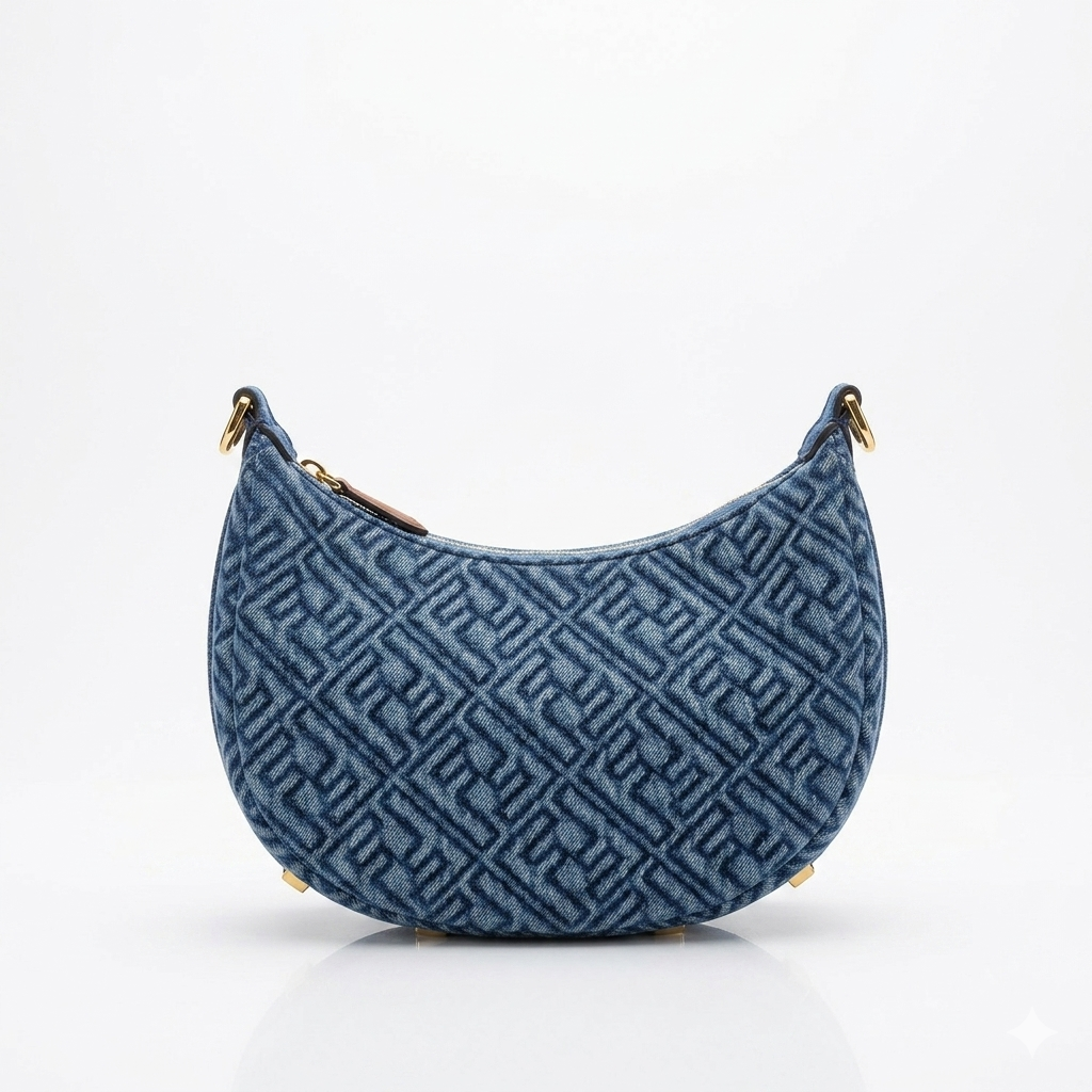 Fendi Denim Baguette
