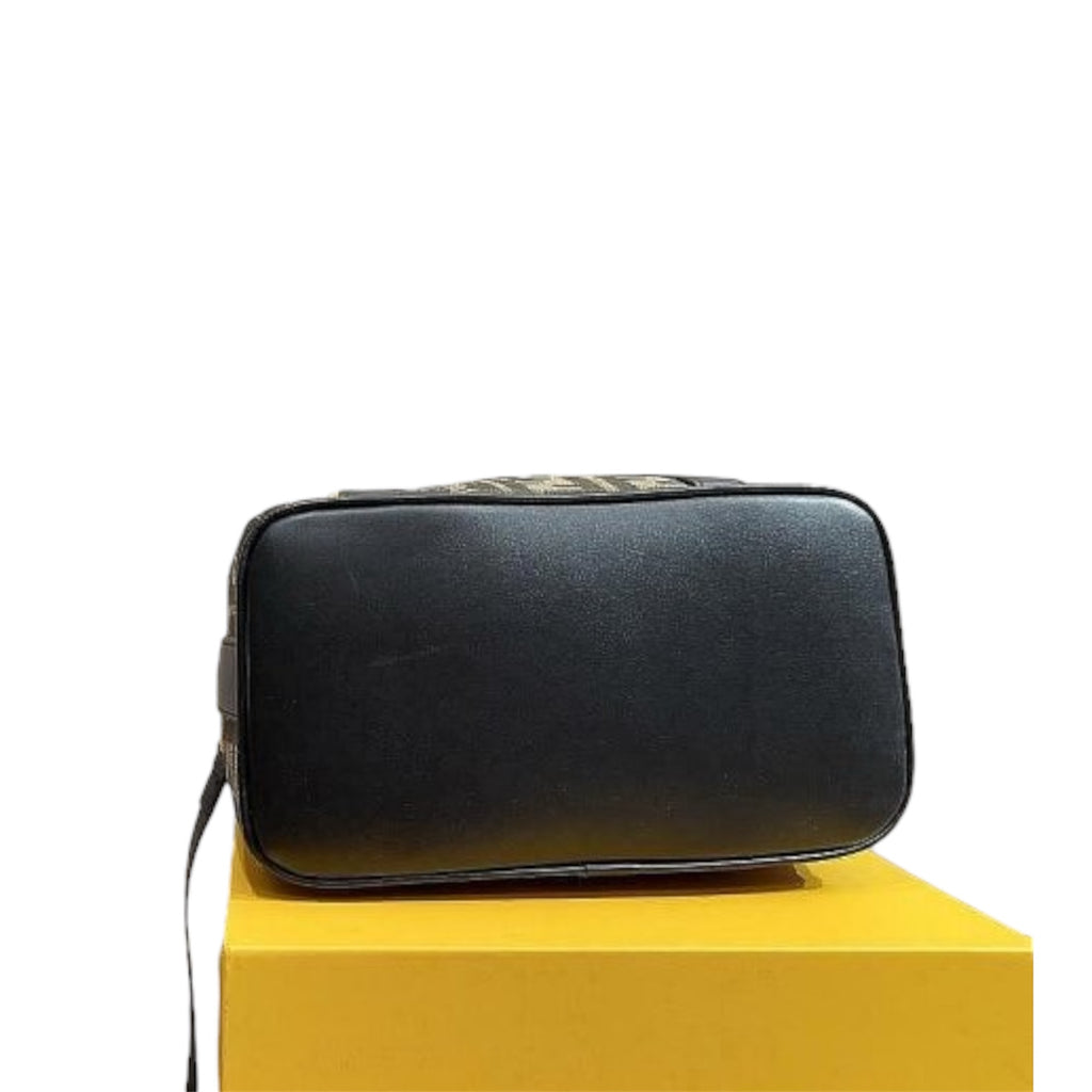 Fendi Inspired Boston Bag – FF Monogram