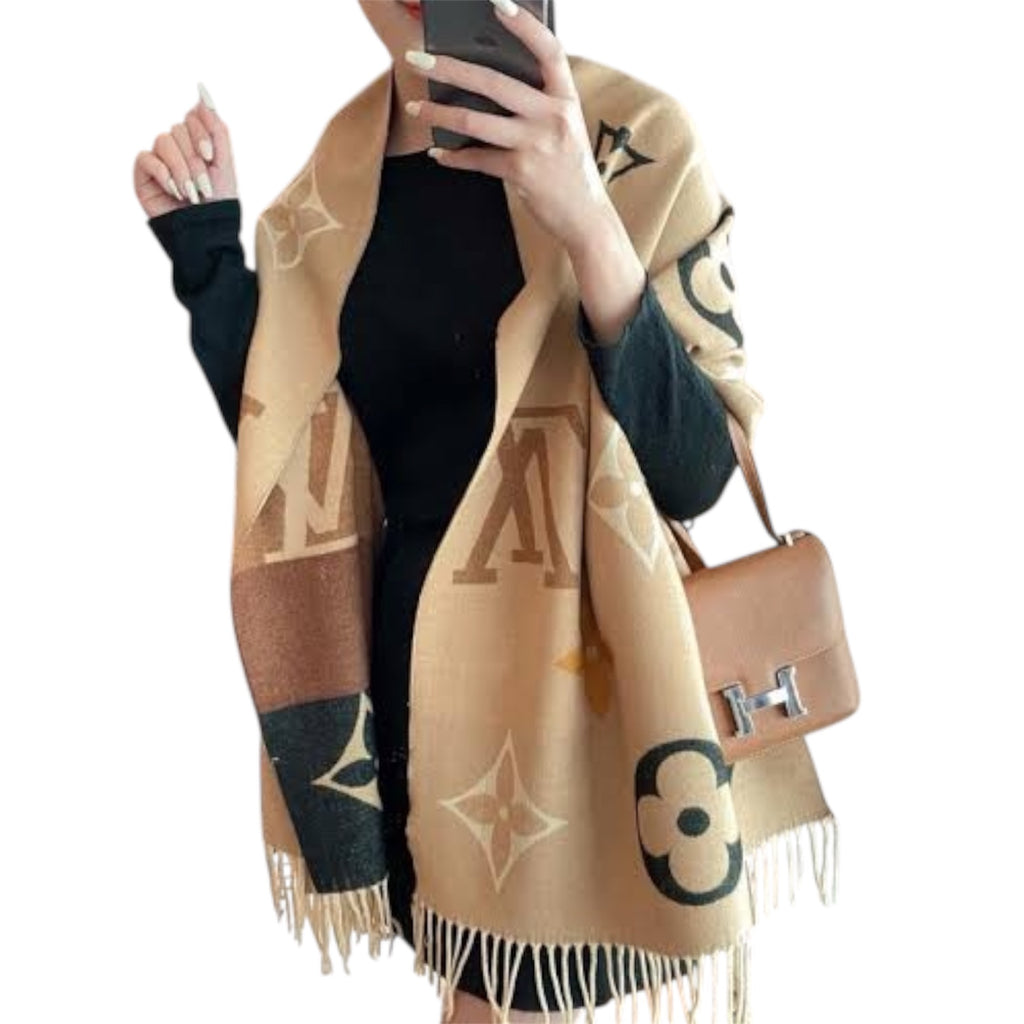 Louis Vuitton Double Face Wool Scarf