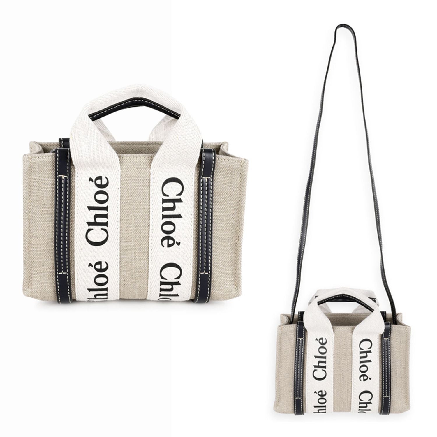 Chloé Woody Mini Tote Bag