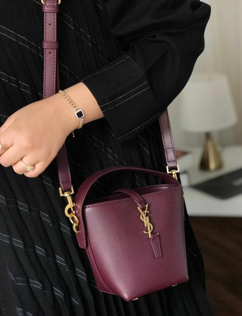 SAINT LAURENT Small Le 37 Bucket Bag