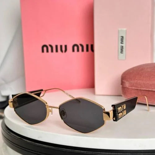 Miu Miu Arqué Geometric Sunglasses