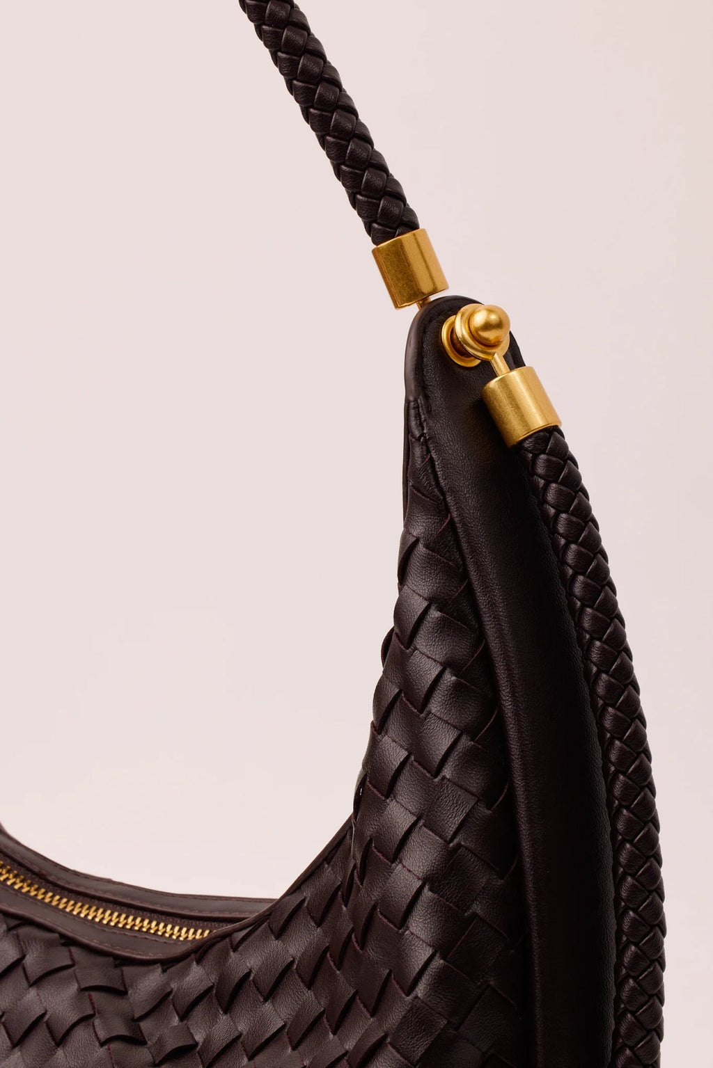 Bottega Woven Leather Shoulder Bag( large size)