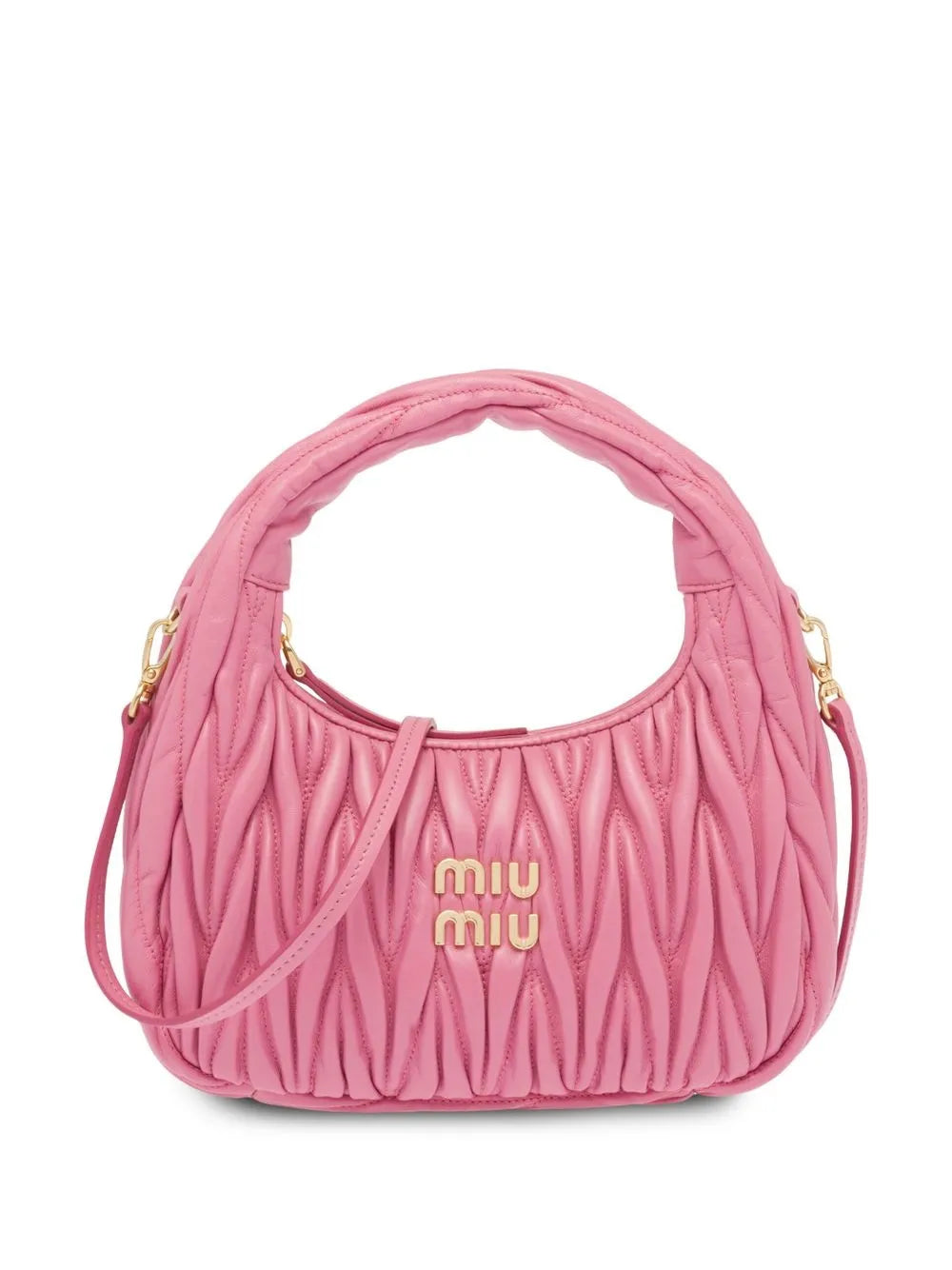 Miu Miu Matelassé Hobo Bag