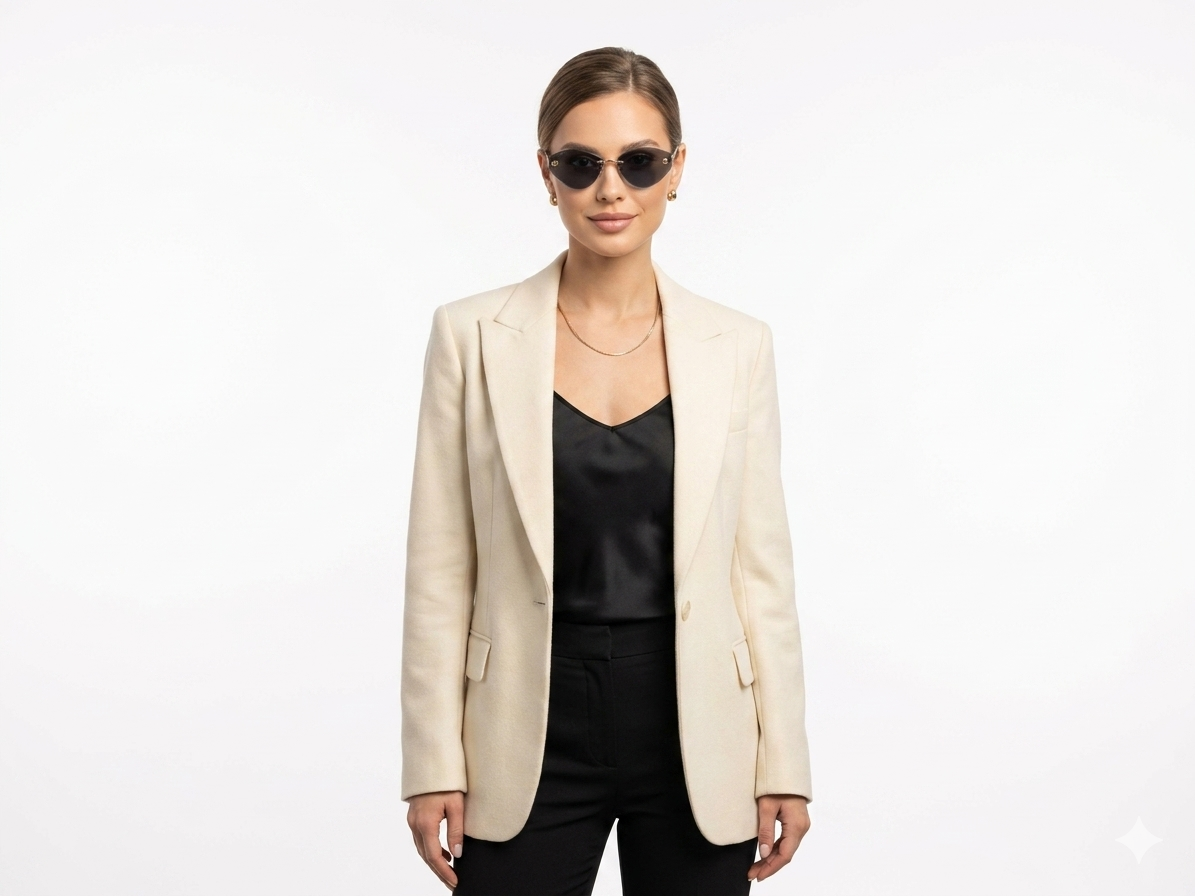 Gucci Rimless Round Logo Sunglasses
