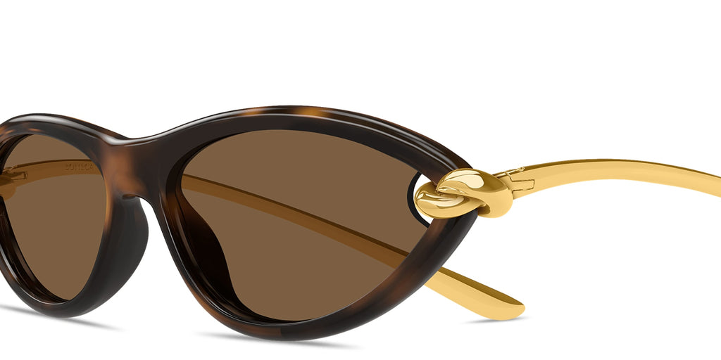 Bottega Veneta Knot Cat-Eye Sunglasses