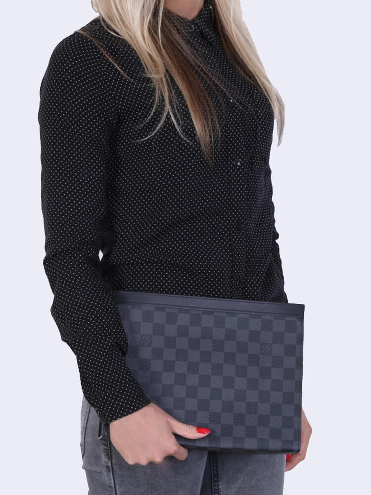 Louis Vuitton Damier Graphite Zip Pouch