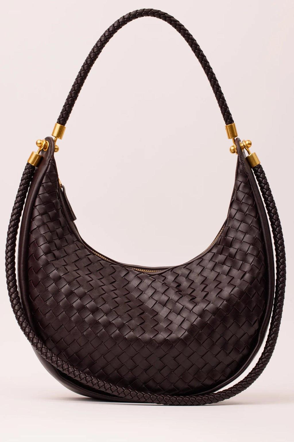 Bottega Woven Leather Shoulder Bag( large size)
