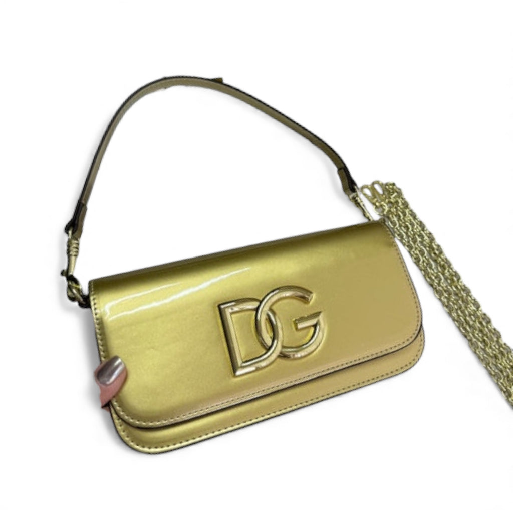 Dolce & Gabbana Gold Shine Shoulder Bag