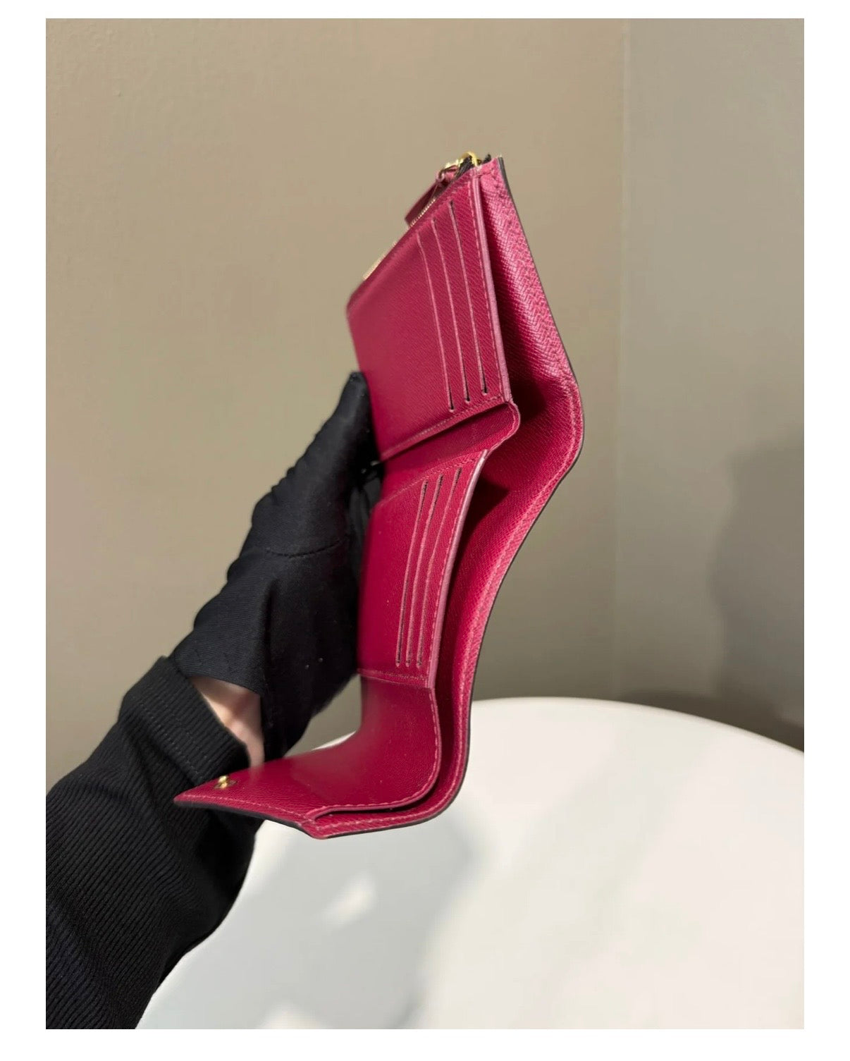 Louis Vuitton Victorine Wallet – Damier Ebene