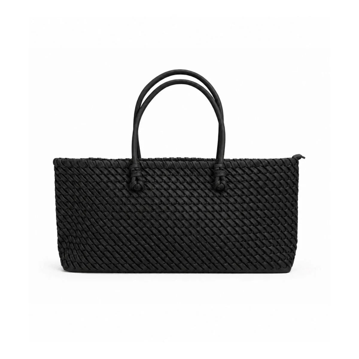 Zara Woven Basket Tote