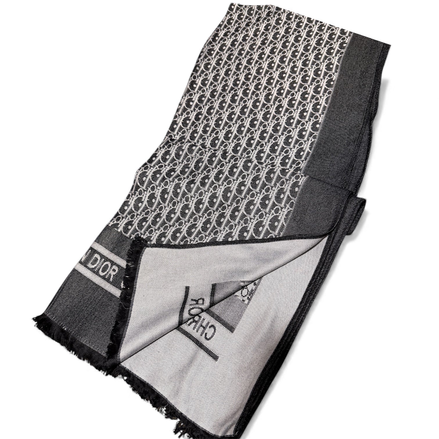 Dior Lightweight Double-Face Shawl