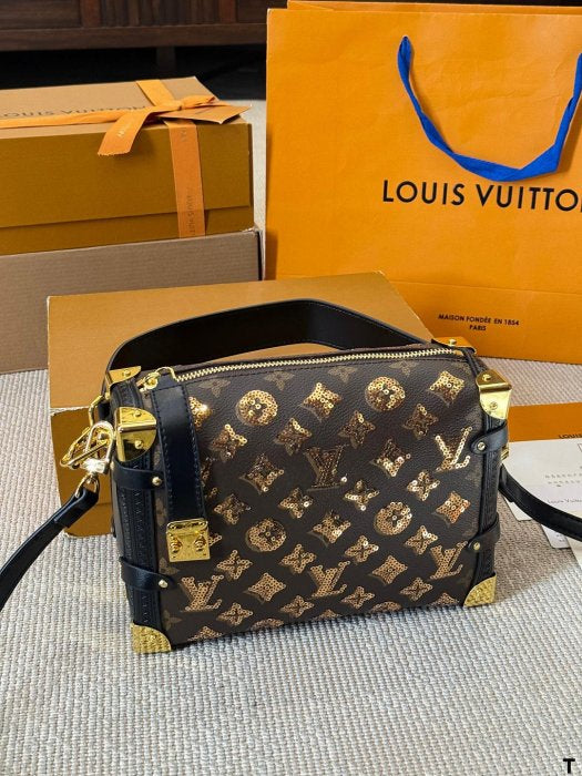 Louis Vuitton Trunk Style Crossbody Bag