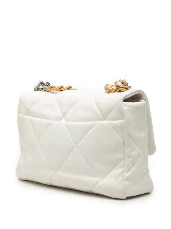 Chanel 19 Bag Small Black Lambskin Leather Crossbody Bag