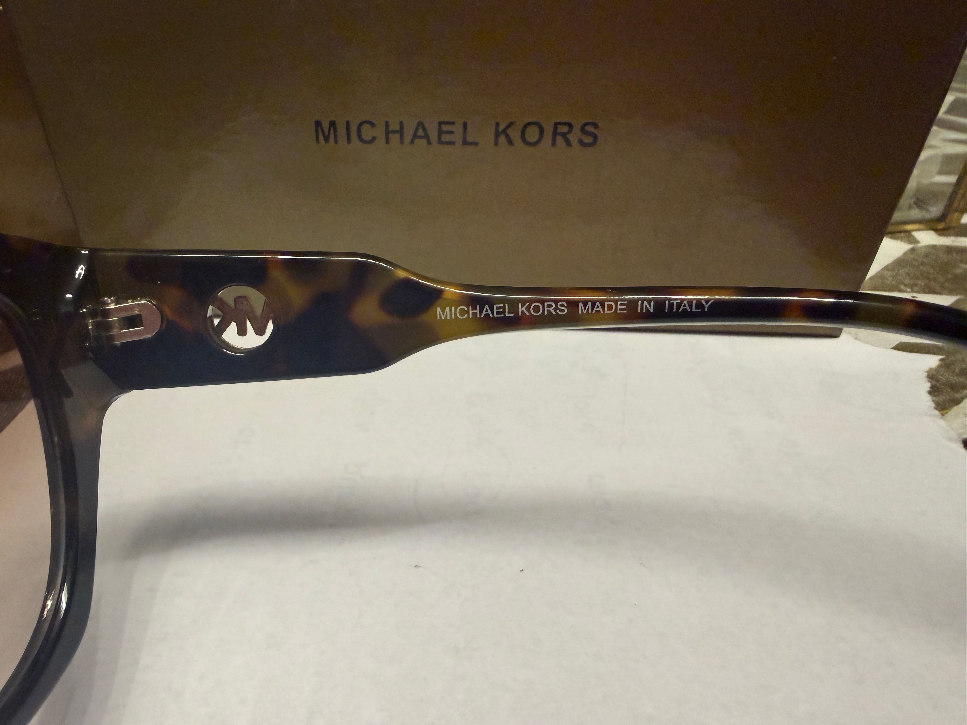 Michael Kors Empire Square Tortoise Sunglasses