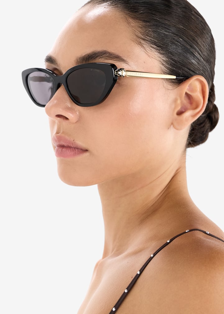 Bvlgari Serpenti Viper Cat-Eye Sunglasses
