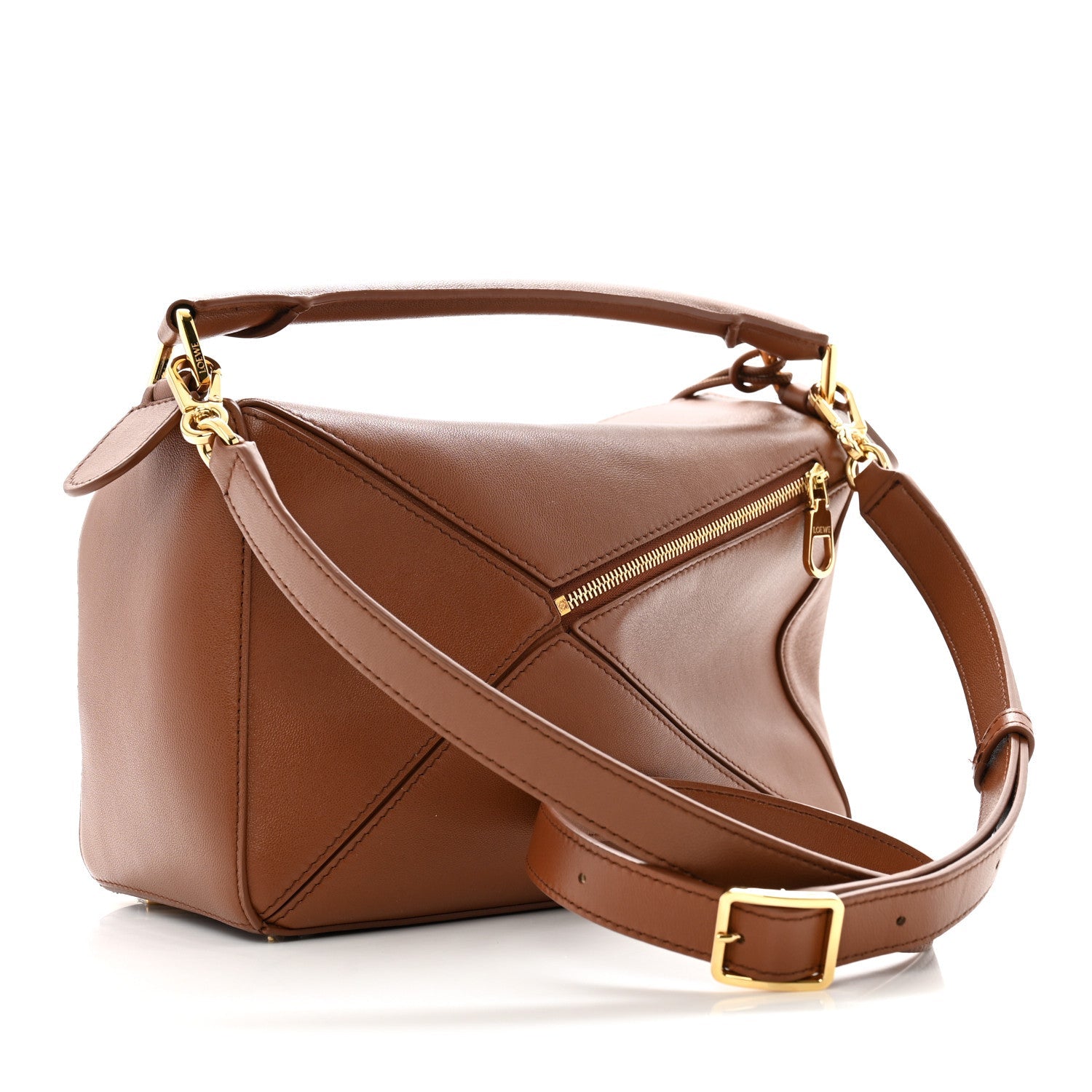 LOEWE Leather Featherlight Puzzle Top-Handle Bag