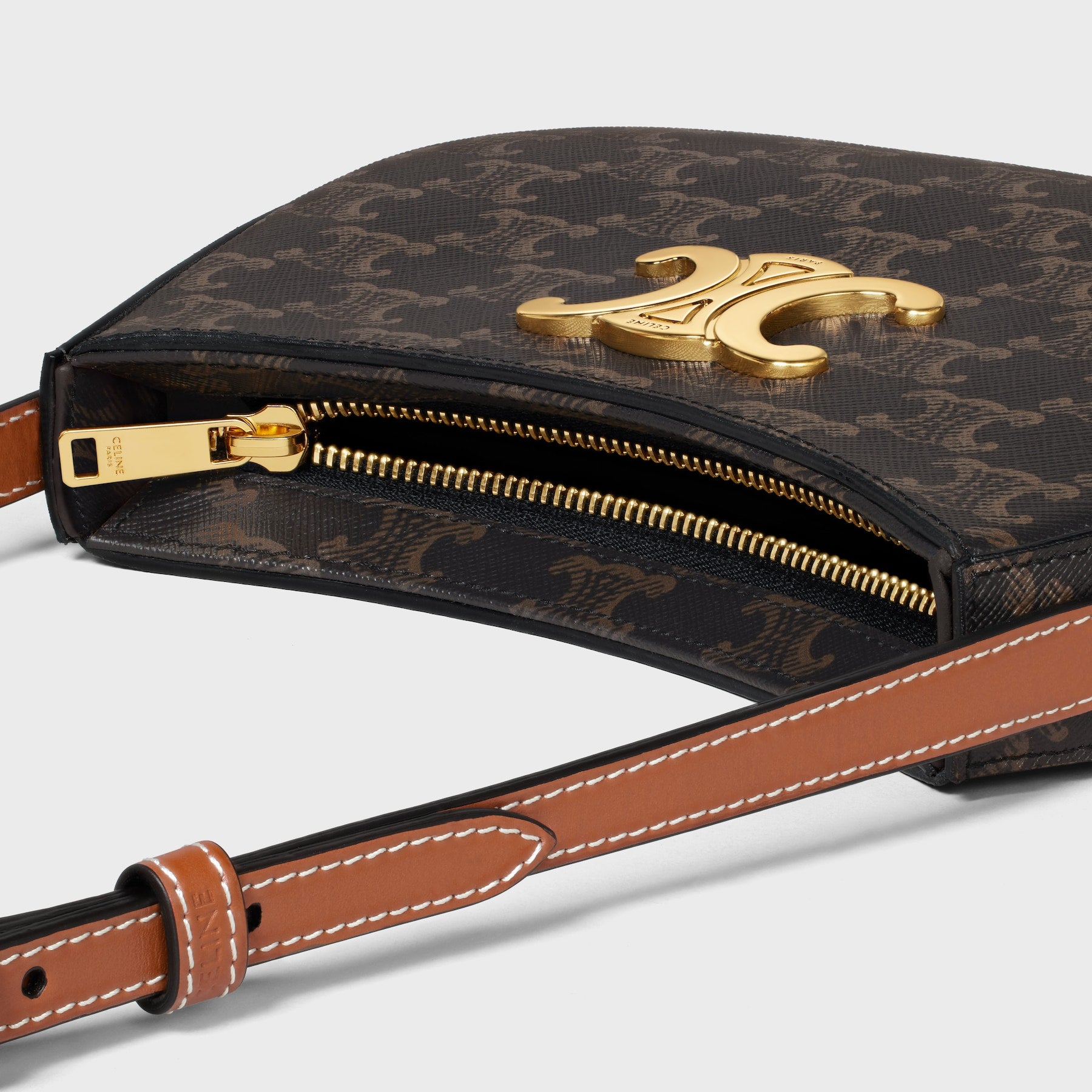 CELINE Small Tilly Bag in Shiny Calfskin